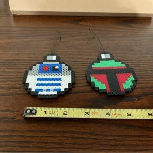 Star Wars Perler Bead Christmas Tree Ornament Set